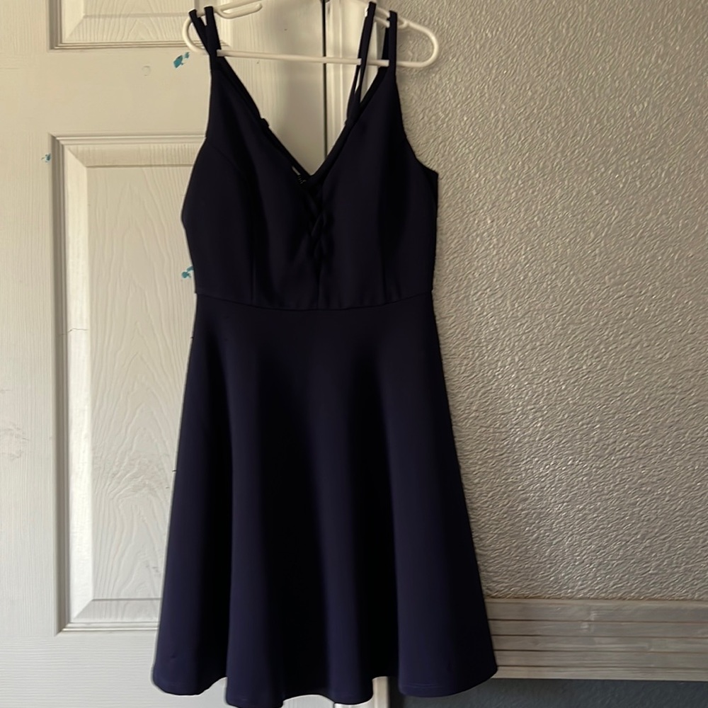 Strappy for And flare dress